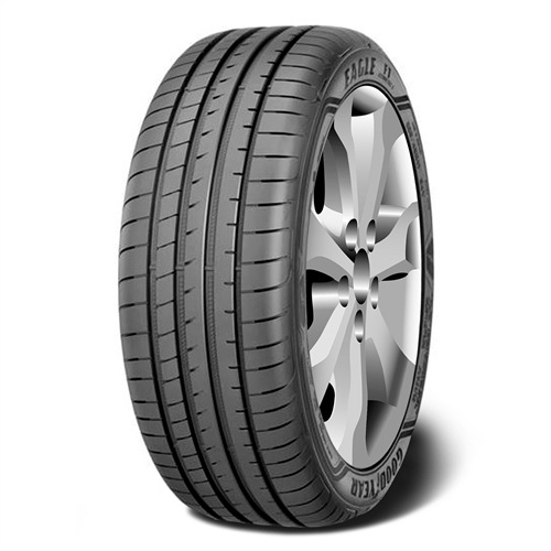 Anvelope Second Hand Vară 255/35 R19 GOOD YEAR EAGLE F1 ASYMMETRIC 3